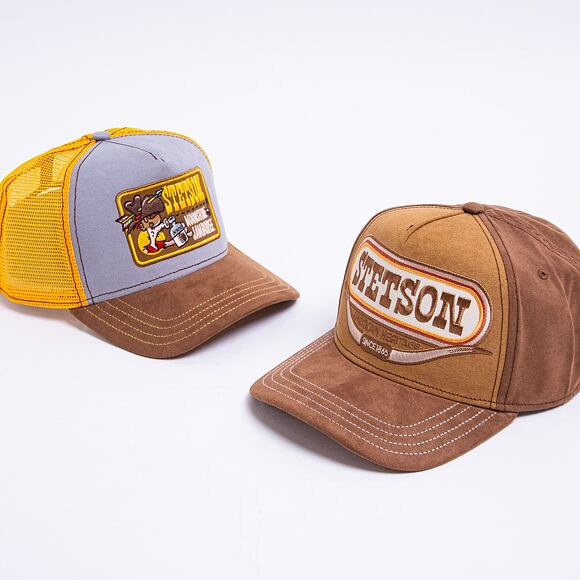 Stetson A-Frame Cap Buffalo Horn 7756101