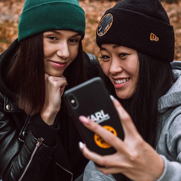 New Era Element Cuff Knit Black Winter Beanie