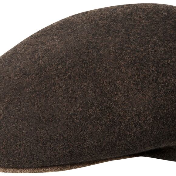 Kangol Wool 504-S Espresso/Camel K3248HT-EC229 Flat Cap