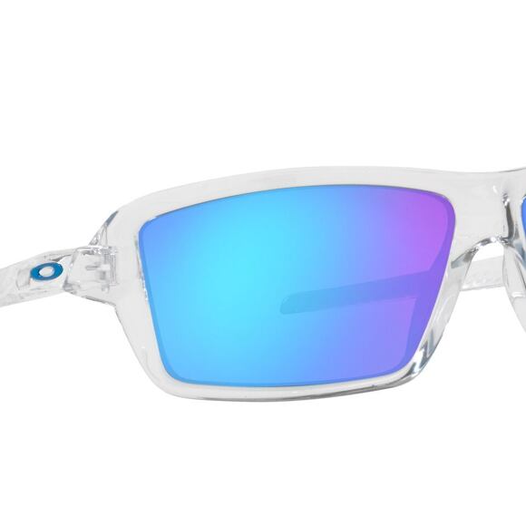 Oakley Cables - Polished Clear / Prizm Sapphire Polarized - OO9129-563 Sunglasses