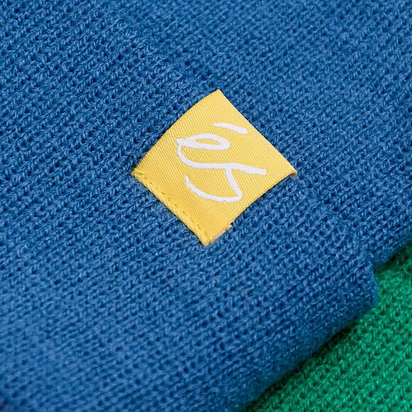 éS Block Beanie Slate