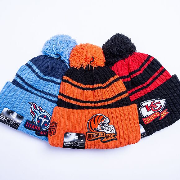 New Era NFL22 Sideline Sport Knit Tennessee Titans Team Color Winter Beanie