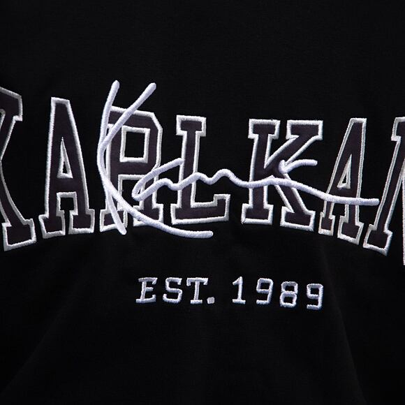 Bunda Karl Kani Og Fleece College Jacket black/off white