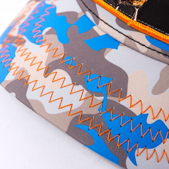 Kšiltovka Goorin - 'Paintball Pack' - Luck Stays Down - Blue Camo