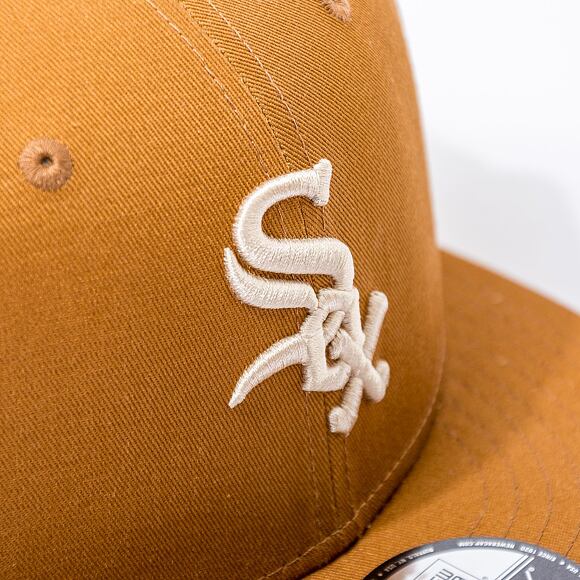 Kšiltovka New Era 9FIFTY MLB Side Patch Chicago White Sox Toasted Peanut / Stone