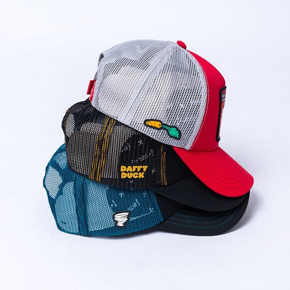 Kšiltovka Capslab - Trucker Looney Tunes Trucker Taz - Black / Night Blue