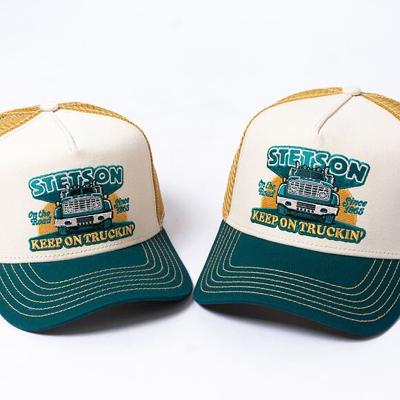 Dětská Kšiltovka Stetson - Trucker Cap Keep On Trucking - 47