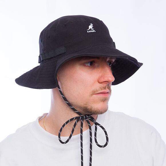 Klobouk Kangol - Utility Cords Jungle Hat - Coal