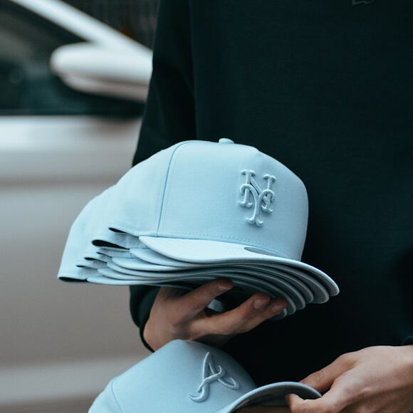 Kšiltovka New Era - MLB Color Pack 59FIFTY A-Frame - NY Mets - Baby Blue