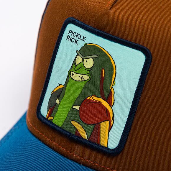Kšiltovka Trucker Capslab Rick & Morty - Pickle Rick - Coton Finition