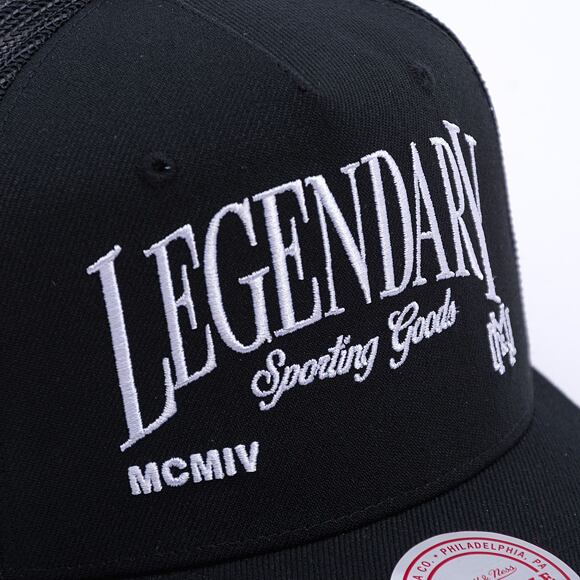 Kšiltovka Mitchell & Ness - Branded - Be Legendary Trucker - Black