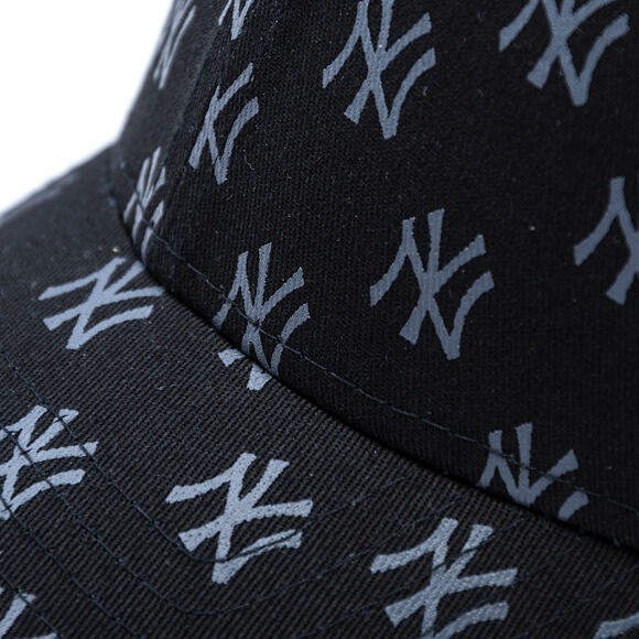 Dámská Kšiltovka New Era - MLB Monogram 9FORTY - NY Yankees - Black / Grey