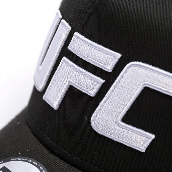 Kšiltovka New Era - UFC MMA 9FORTY E-Frame Trucker - Black / White