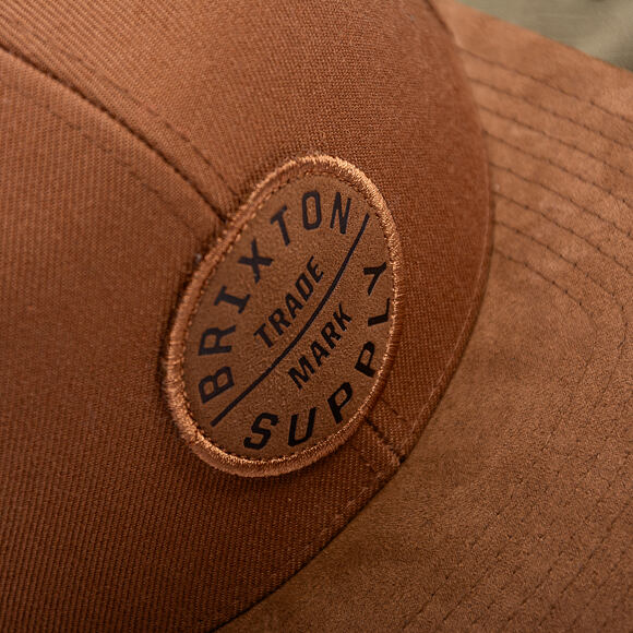Kšiltovka Brixton - Oath Iii Snapback - Coffee/Coffee