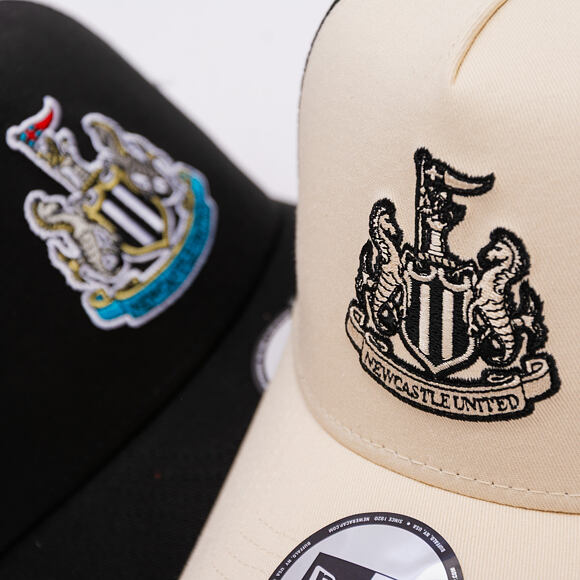 Kšiltovka New Era - Seasonal 9FORTY Trucker - Newcastle United FC - Cream