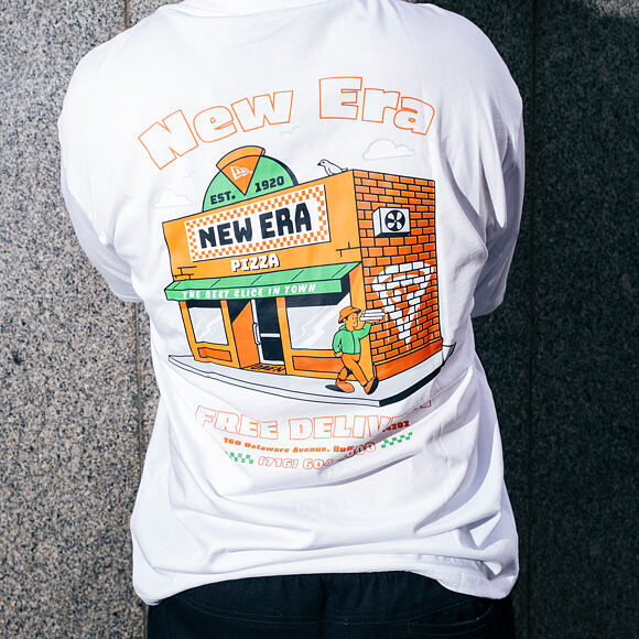 Triko New Era - Store Graphic Tee - White