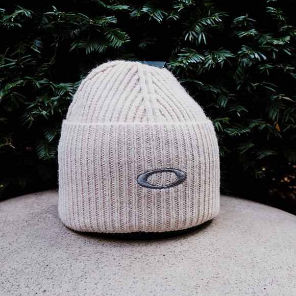 Oakley - Ellipse Ribbed Beanie - Mist/Cement