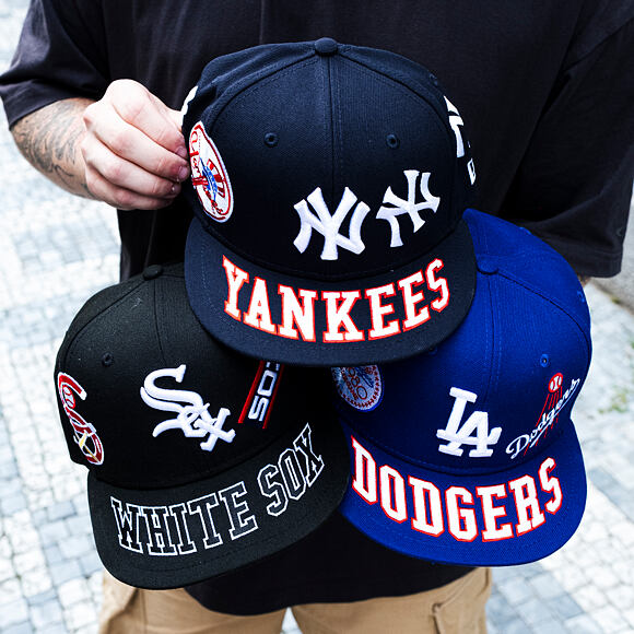 Kšiltovka New Era - MLB "Image Drop" ALL-OVER 59FIFTY - Chicago White Sox - Black