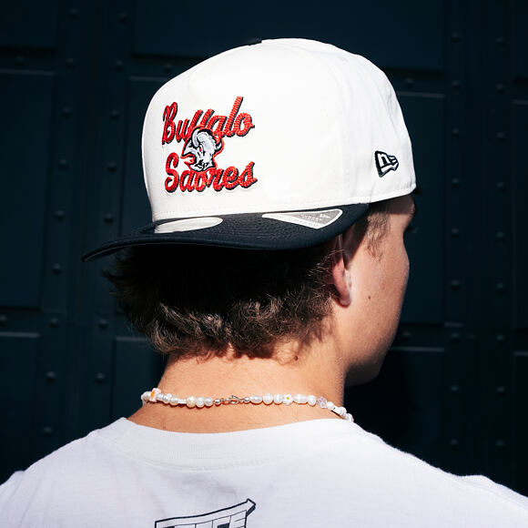 New Era - NHL Chainstitch 9FIFTY A-Frame - Buffalo Sabres - Chrome White