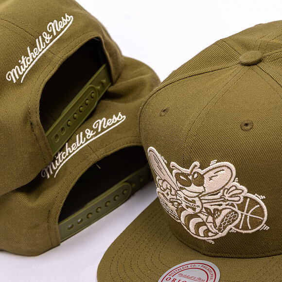 Cap Mitchell & Ness - NBA Fashion Basic Snapback Hwc - Charlotte Hornets - Olive