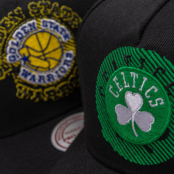 Cap Mitchell & Ness - NBA Tilted Pro Snapback - Boston Celtics - Black