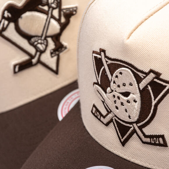 Kšiltovka Mitchell & Ness - NHL Fashion Basic 2T Pro Vntg - Anaheim Ducks - Cream