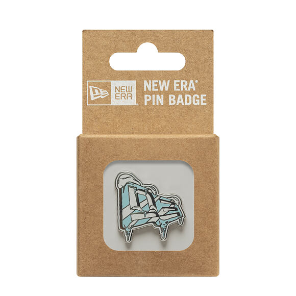 Pin New Era - Branded Iced Flag - Silver