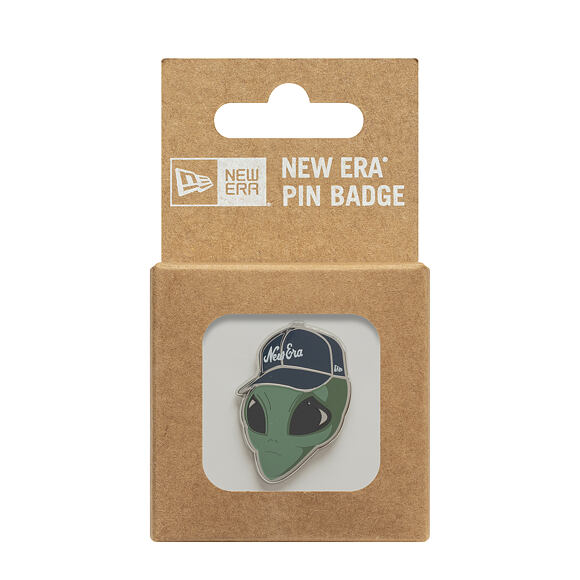 Pin New Era - Branded Cap Pin - Alien - Silver
