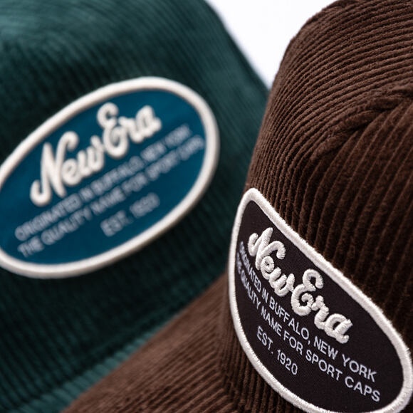 Cap New Era - Branded Patch Cord 9FORTY A-Frame - Brown