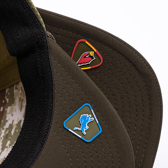 Cap New Era - NFL25 "Salute to Service" - 9SEVENTY Stretch-Snap - Detroit Lions 