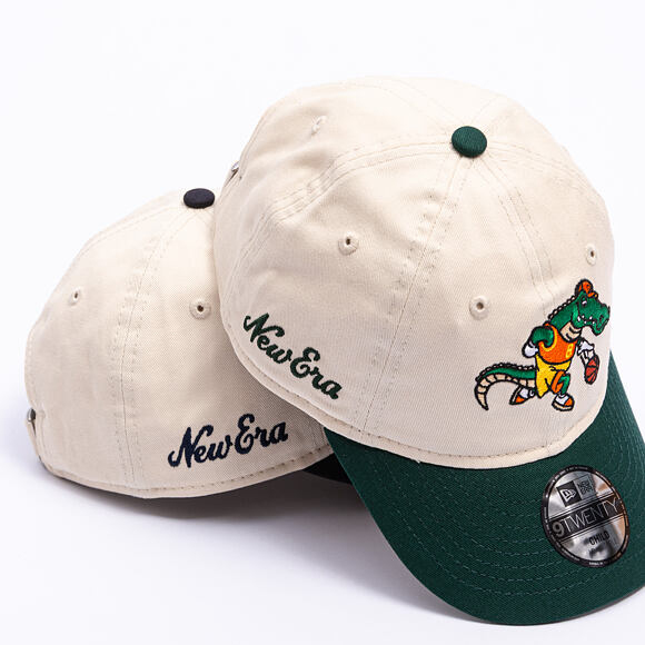 Kids Cap New Era - Branded Kids Mascot 9TWENTY - Cream / Dark Green