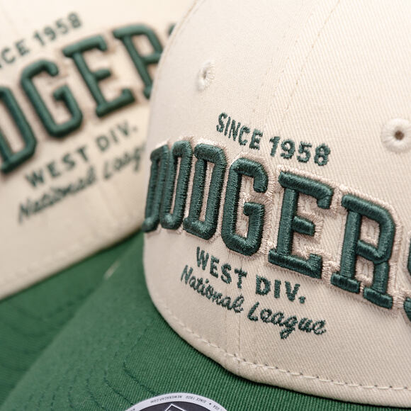 Kids Cap New Era - MLB Wordmark 9FORTY M-CROWN - LA Dodgers - Cream