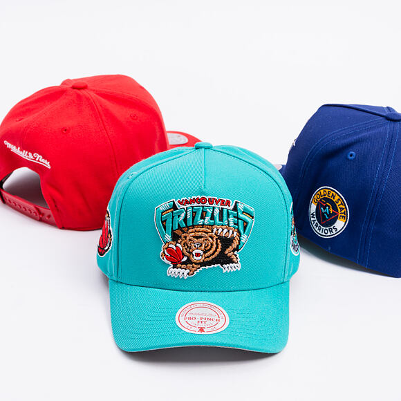 Mitchell & Ness - Vancouver Grizzlies - Double Clutch Pro Snapback Hwc - Teal