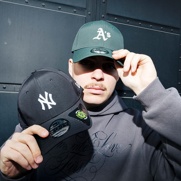 Cap New Era - MLB Recycled Midi 9FORTY - Oakland Athletics - Dark Green
