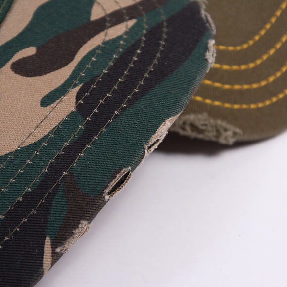 Cap Von Dutch - Trucker - Classic Logo Camo/Orange