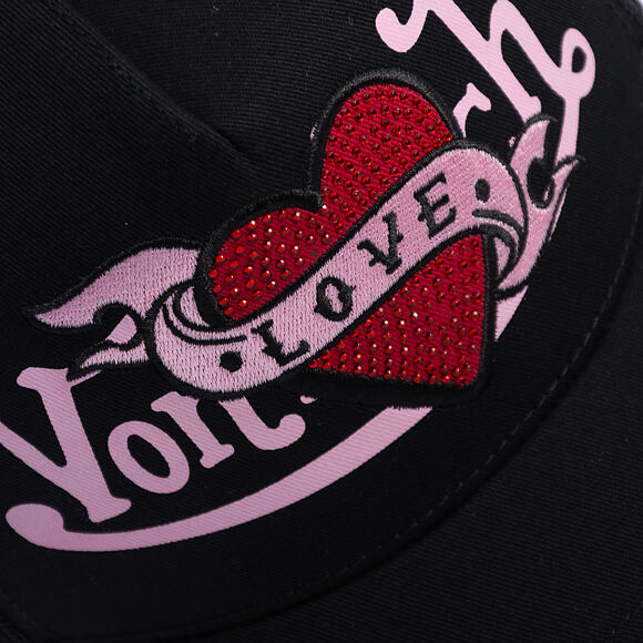 Cap Von Dutch - Trucker - Stoned Love Logo Black/Pink
