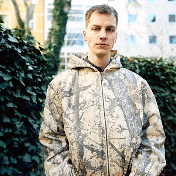 Signature Wood Camo Oversized Work Jacket