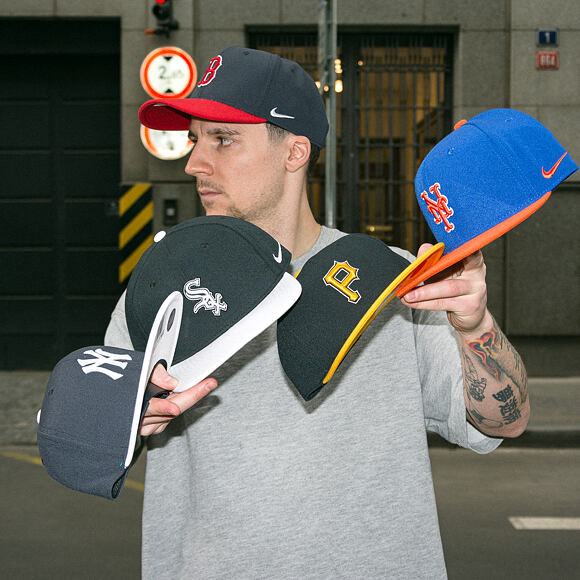 Cap Nike - Dri-Fit Pro - Pittsburgh Pirates - Black 00A/Sundown 79Q