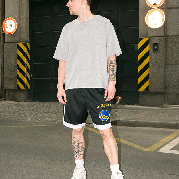 Shorts New Era - NBA US Edit - Golden State Warriors - Black