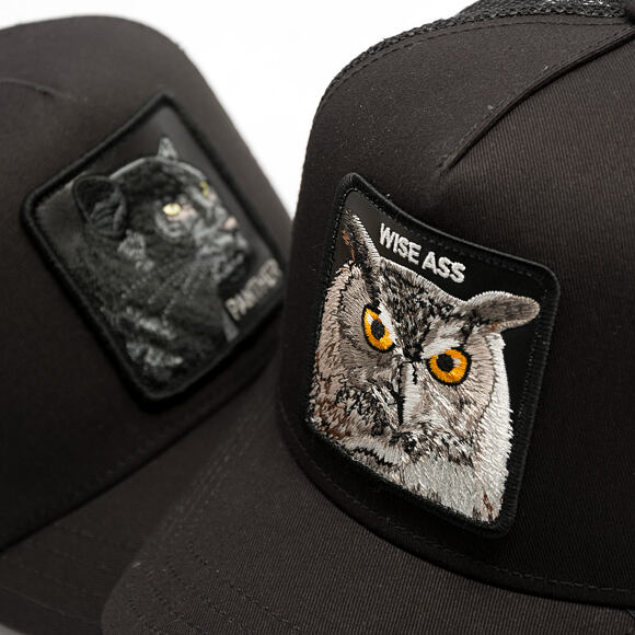 Cap Goorin - Wise Ass Trucker - Owl - Black