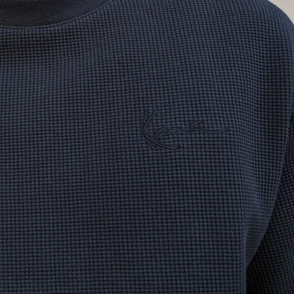 Tee Karl Kani - Signature Waffle Oversized T-Shirt Black
