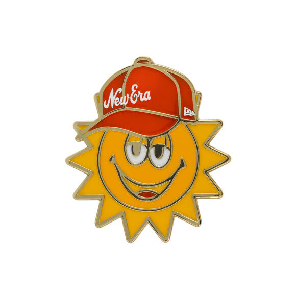 Pin New Era - Branded Cap Pin Sunny - Yellow / Silver