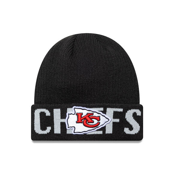 Beanie New Era - NFL Wordmark Beanie - Kansas City Chiefs - Black
