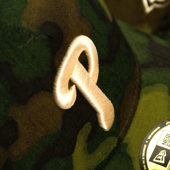 Cap New Era - MLB Ripstop Camo 59FORTY - Philadelphia Phillies - Woodland Camo
