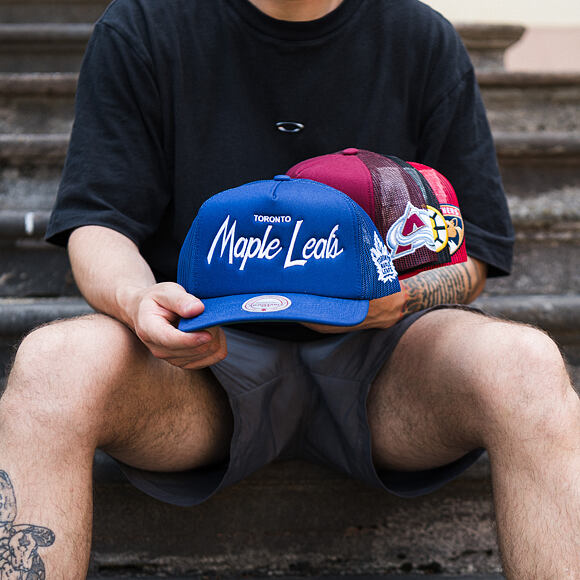 Cap Mitchell & Ness - Head Coach Trucker - NHL - Toronto Maple Leafs - Navy