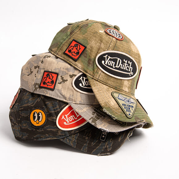 Cap Von Dutch - Baseball - Camo Patch - Camo