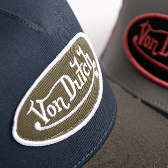 Cap Von Dutch - Oval Patch Trucker - Blue / Green