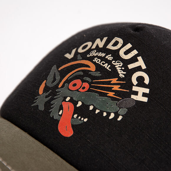 Cap Von Dutch - Trucker - Print - Black / Green