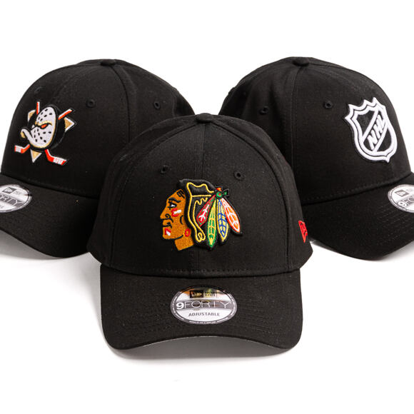 Cap New Era - NHL 9FORTY - Chicago Blackhawks - Black
