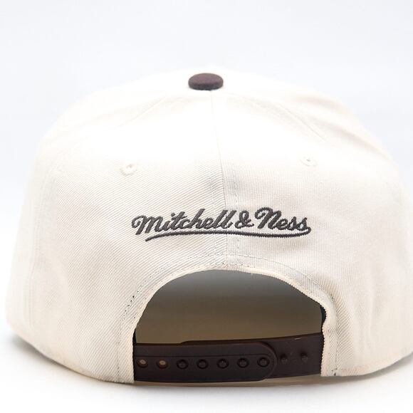 Cap Mitchell & Ness - NBA Brown And Cream Pro Snapback Hwc - Toronto Raptors - Cream